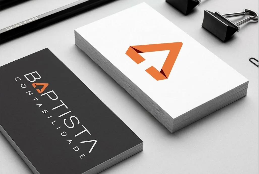 Logo Baptista Contabilidades - Rio de Janeiro | Afino Design
